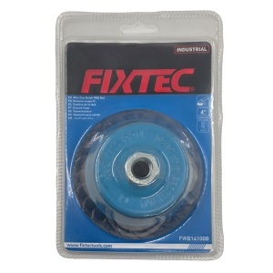 Perie Circulara din Otel FIXTEC 100 mm cu fir 0.30 mm
