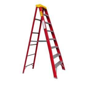 Scara Fibra de Sticla Heimdall 2.1m cu 7 Trepte Pliabila - Img 2