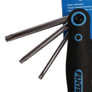 Set 8 unelte Torx pliabile FIXTEC T9–T40 CR-V - Img 6