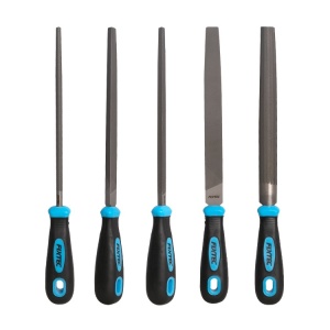Set de pile din otel FIXTEC, 5 bucati, 8", T12 - Img 4
