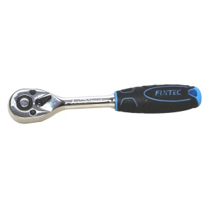 Trusa tubulara FIXTEC 31 de piese 1/4", CR-V, in cutie metalica - Img 4