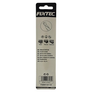 Burghiu helicoidal pentru prelucrarea lemnului FIXTEC 12 mm x 151 mm - Img 2