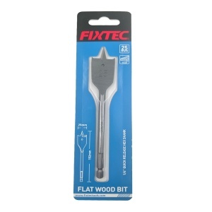 Burghiu plat pentru lemn FIXTEC 25 mm x 152 mm