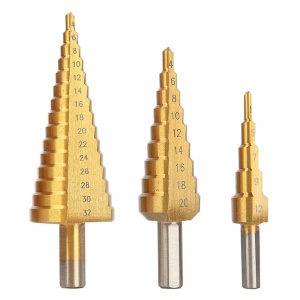 Burghiu treptat FIXTEC 4–12 mm HSS cu strat de titan - Img 4