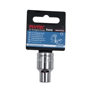 Cap Tubular Hexagonal Fixtec 1/2" 9x38mm