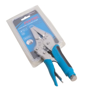 Cleste de blocare FIXTEC 9″ cu varf subtire CR-V si sistem de prindere fix