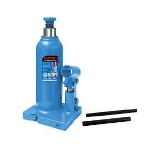 Cric hidraulic tip sticla FIXTEC 2 tone, constructie sudata