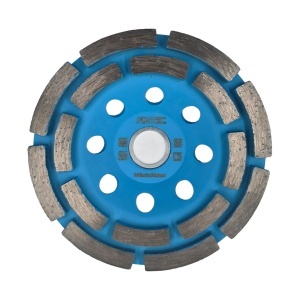Disc diamantat segmentat FIXTEC 100 mm, latime 5 mm pentru finisare beton