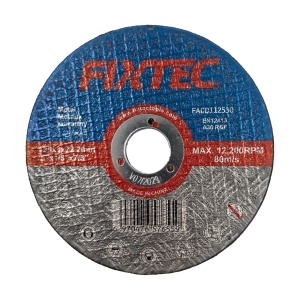 Disc slefuitor FIXTEC 125x3x22.2 mm granulozitate 30