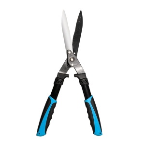Foarfeca pentru gard viu FIXTEC 52cm, otel carbon, maner din cauciuc