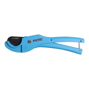 Foarfeca pentru tevi PVC FIXTEC 3‑32 mm, corp din aluminiu - Img 5