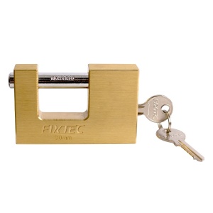 Lacat din alama FIXTEC 60mm cu 2 chei - Img 4