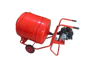 Malaxor beton 350L tip roaba, motor benzina 4 timpi, Heimdall