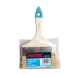 Pensula Fixtec cu Coada din Lemn 56 mm (6") - Img 2