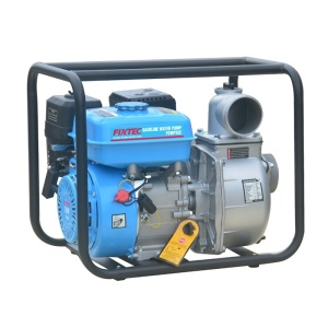 Pompa de apa pe benzina FIXTEC 3 inch, motor 7CP, 55 m³/h