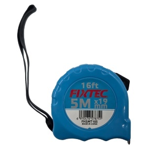 Ruleta metalica FIXTEC 5 m × 19 mm sistem metric si imperial