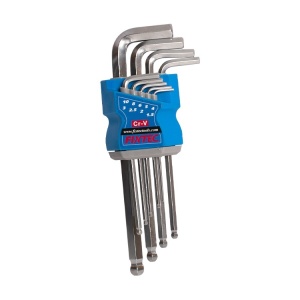 Set 9 imbusuri ball-point FIXTEC 1.5–10 mm CR-V