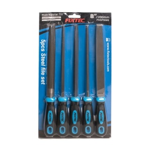 Set de pile din otel FIXTEC, 5 bucati, 8", T12