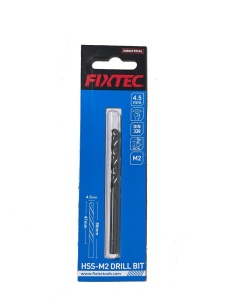 Burghiu pentru Metal HSS-M2 FIXTEC 4.5 mm – FDBM01045