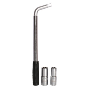 Cheie pentru roti telescopica FIXTEC 21", CR-V, 4 dimensiuni capete - Img 3