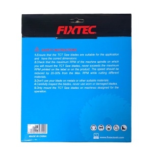Disc circular TCT FIXTEC 210mm 48 dinti pentru lemn si metal usor - Img 2