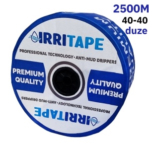Furtun de picurare Irritape, 16mm, DG40 - 2500m - 6 mil, cu duze