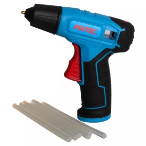 Pistol lipici cu acumulator FIXTEC 4V, 1500mAh Li-ion, incarcare USB