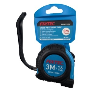 Ruleta de masurat FIXTEC 3m cu blocare automata