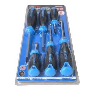 Set 6 surubelnite magnetice Fixtec cu maner ergonomic - Img 3