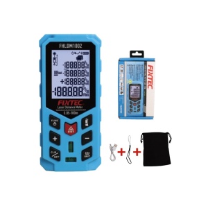 Telemetru laser FIXTEC cu fascicul verde, cu acumulator, raza 100m - Img 4