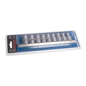 Trusa tubulare FIXTEC 9 buc, 1/2", CR-V, 10-19mm - Img 6