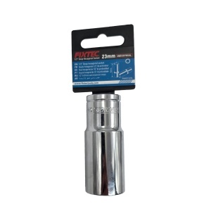 Cap tubular impact 23 mm, FIXTEC, 1/2 inch