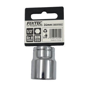 Cap tubular impact 24 mm, FIXTEC, prindere 1/2 - Img 3