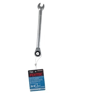 Cheie fixa cu clichet articulat FIXTEC 7 mm 72 dinti - Img 1
