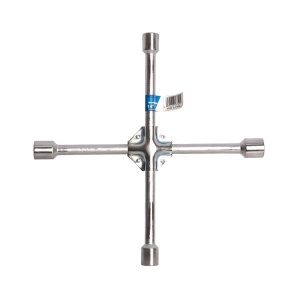 Cheie in cruce FIXTEC cu 4 capete 350 mm, 17‑23 mm