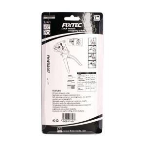 Cleste automat pentru dezizolat FIXTEC 7" cu falci late - Img 5