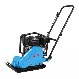 Compactor industrial FIXTEC pe benzina 6.5cp, protectie nivel ulei