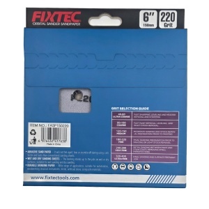 Disc de slefuit FIXTEC 150 mm, granulatie P220 - Img 2