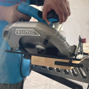 Fierastrau circular 2200W cu sina de ghidaj, priza VDE, sistem FIXTEC - Img 2