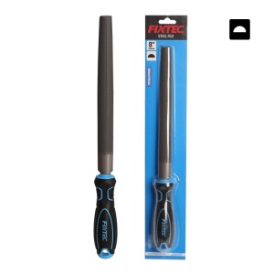 Lima Semirotunda FIXTEC 200 mm din Otel Carbon cu Maner Confortabil - Img 2