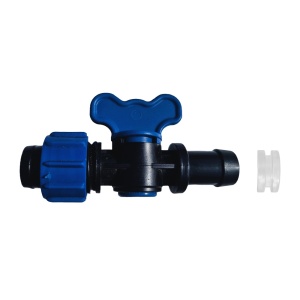 Robinet Profesional cu Etansare pentru Banda de Picurare Porumb 22 mm
