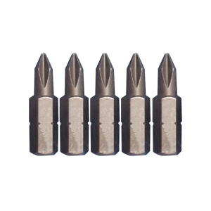 Set 5 biti PH1 25mm pentru surubelnita FIXTEC - Img 2