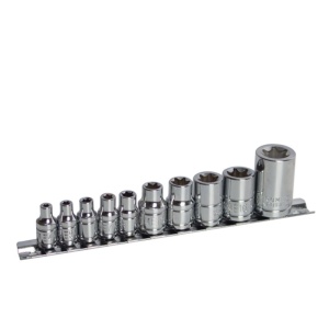 Set FIXTEC 10 bucati capete E-Torx din otel CR-V - Img 2