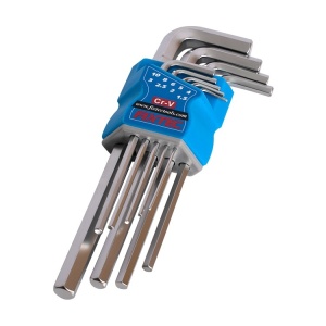 Set FIXTEC 9 imbusuri metrice 1.5‑10 mm din CR‑V
