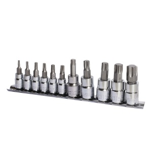 Set Torx 11 piese FIXTEC 1/4" & 3/8" CR-V - Img 2