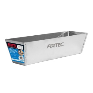 Tava din otel inoxidabil FIXTEC 358x118 mm pentru aplicare glet