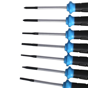 Trusa surubelnite fine 7 bucati FIXTEC - Img 3