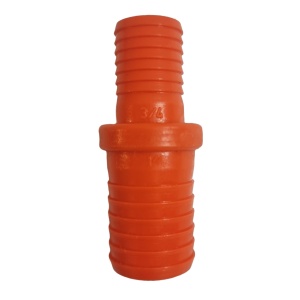 Adaptor reductor PVC pentru furtun, dublu capat, 1" la 3/4"