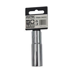 Cap cheie impact 17 mm FIXTEC, prindere 1/2 - Img 3