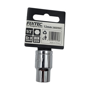 Cap Tubular Hexagonal Fixtec 1/2" 12x38mm - Img 3